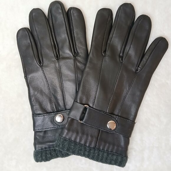 NWOT Mountain Ridge 100% Leather Men's Driving Gloves Size L/XL - Picture 1 of 4
